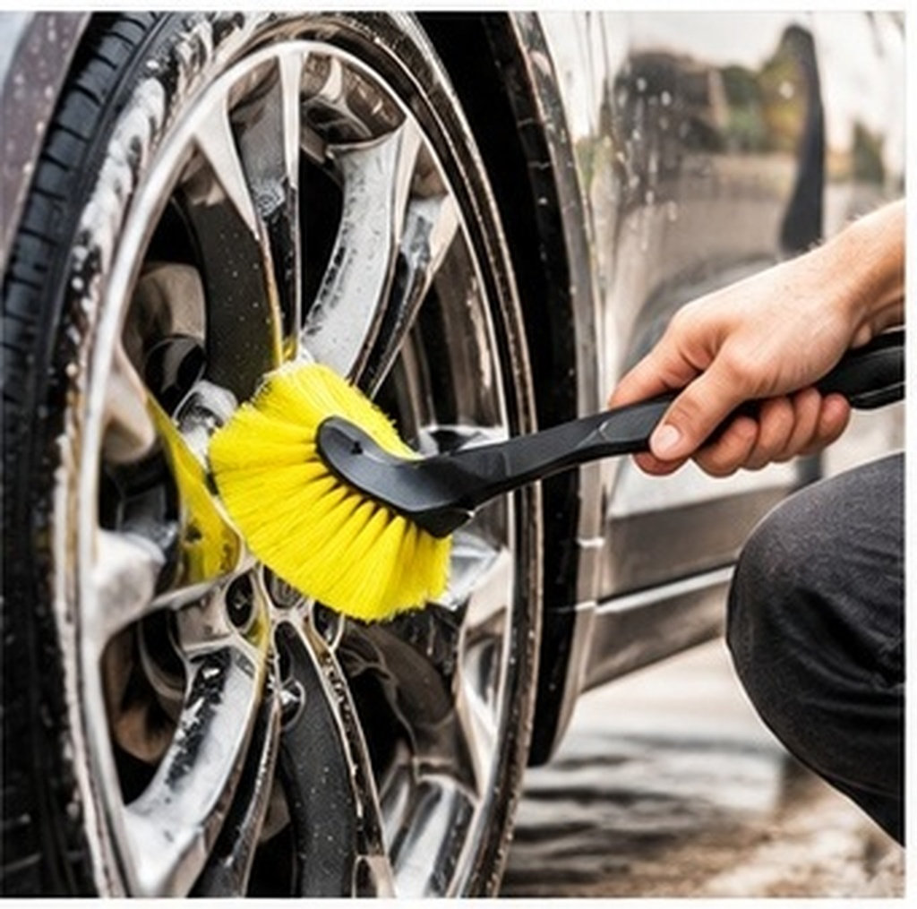 2Pcs Car Tire Brush Soft Brist - огляд і ціна Dirt Brush Interior